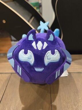 Purple Fantasy Kitsune Plush Character Soft Toy From Blox Fruits